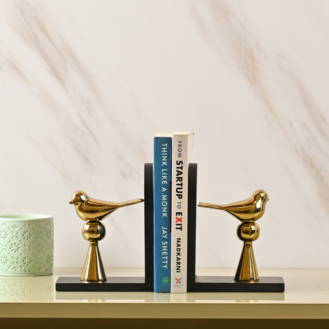 Feathered  Bookends
