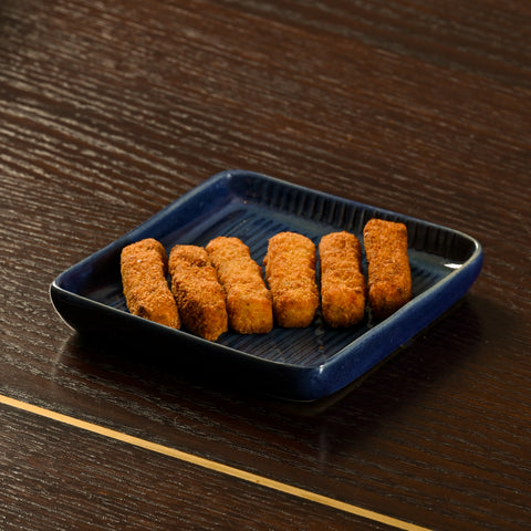 Azure Square Serenity Plate