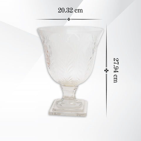 Frosted Vase
